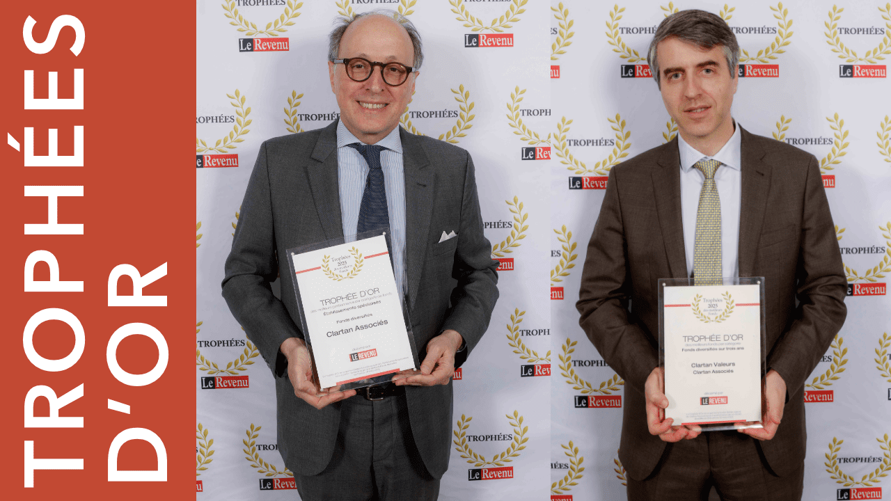 Trophée d’Or Le Revenu : Clartan doublement récompensée pour sa gestion